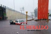 Veracruz inundado.
